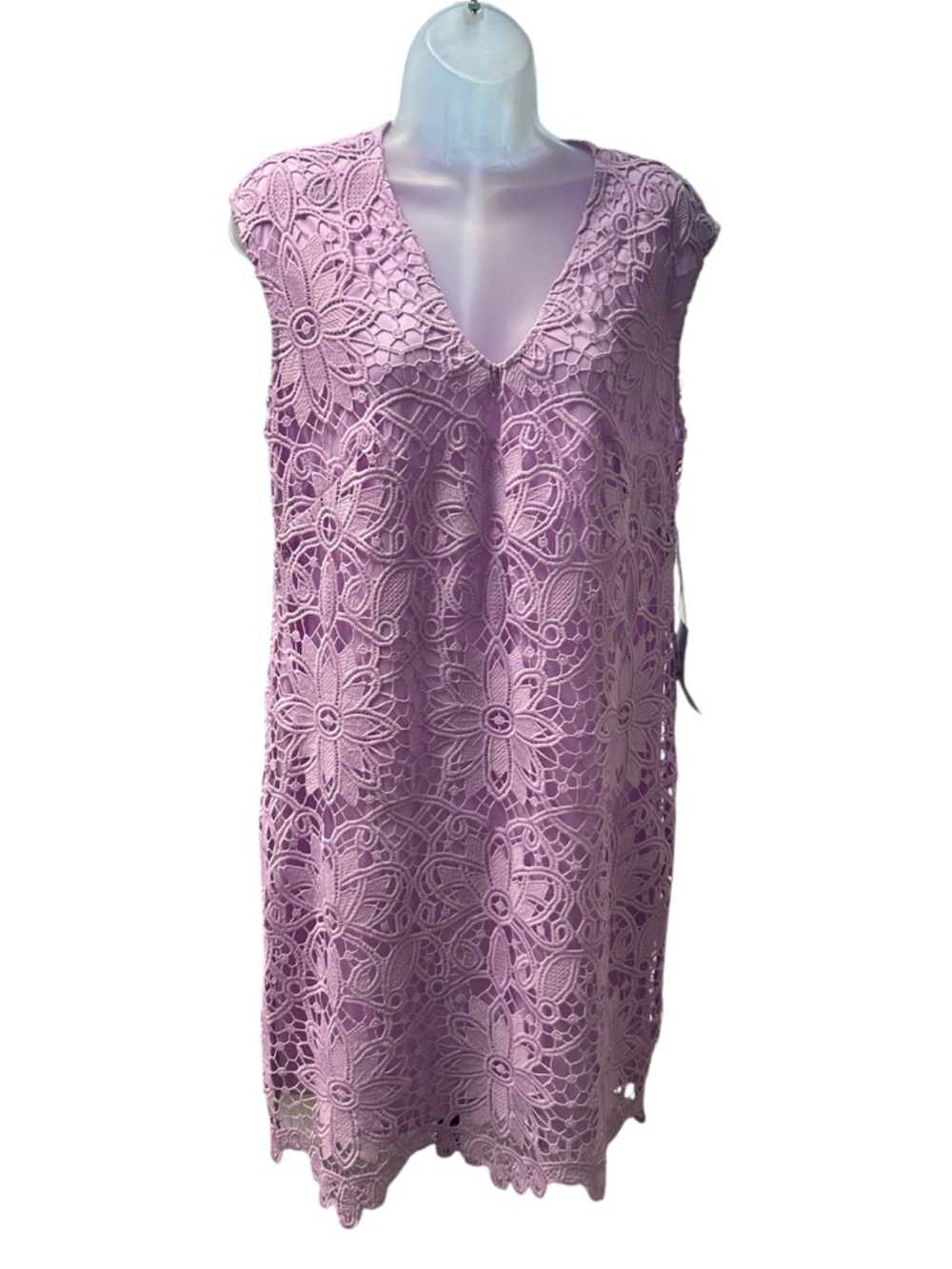 London Times Lavender Dress - Picture 3 of 4